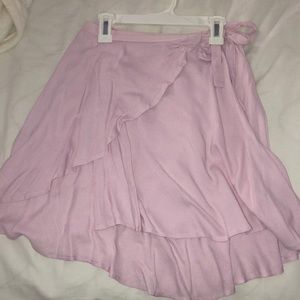super cute lavender wrap skirt!